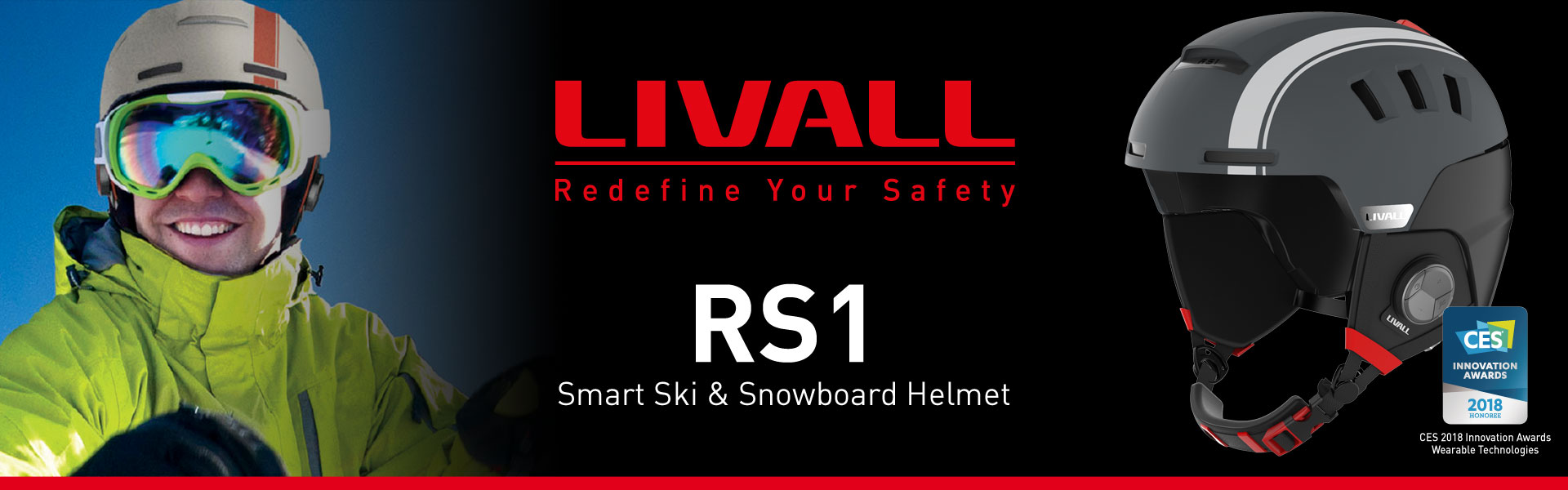 casca Livall RS1-namstare