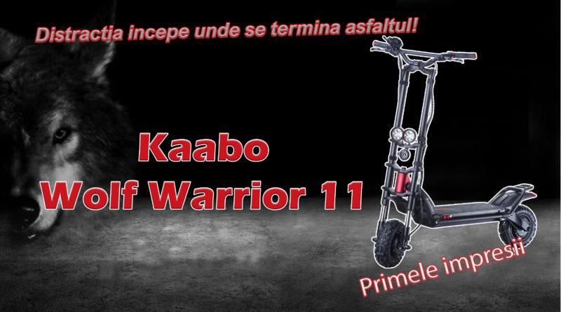 Trotineta electrica kaabo Wolf Warrior 11