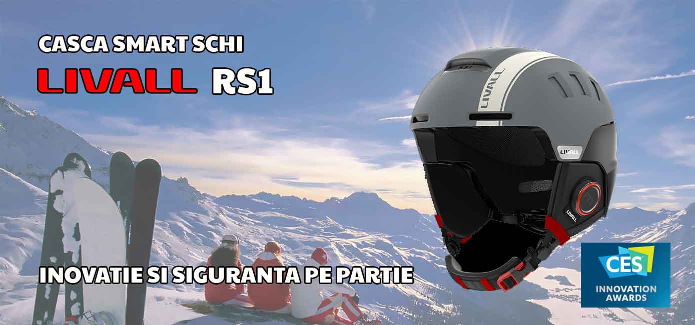 casca smart schi Livall RS1